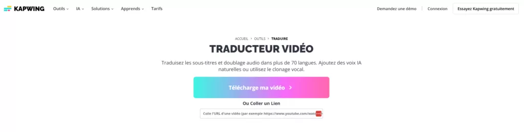 Traduction de vidéos YouTube : panorama des outils gratuits en ligne